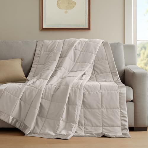 Madison Park Windom Down Alternative Blanket, Premium 3M Scotchgard Moisture Wicking Treatment, Lightweight and Soft Bed C...