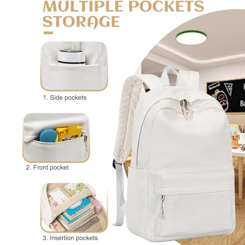 Bluboon School Backpack for Teen Girls Women Laptop Backpack College Bookbags Middle School Travel Work Commuter Back Pac...