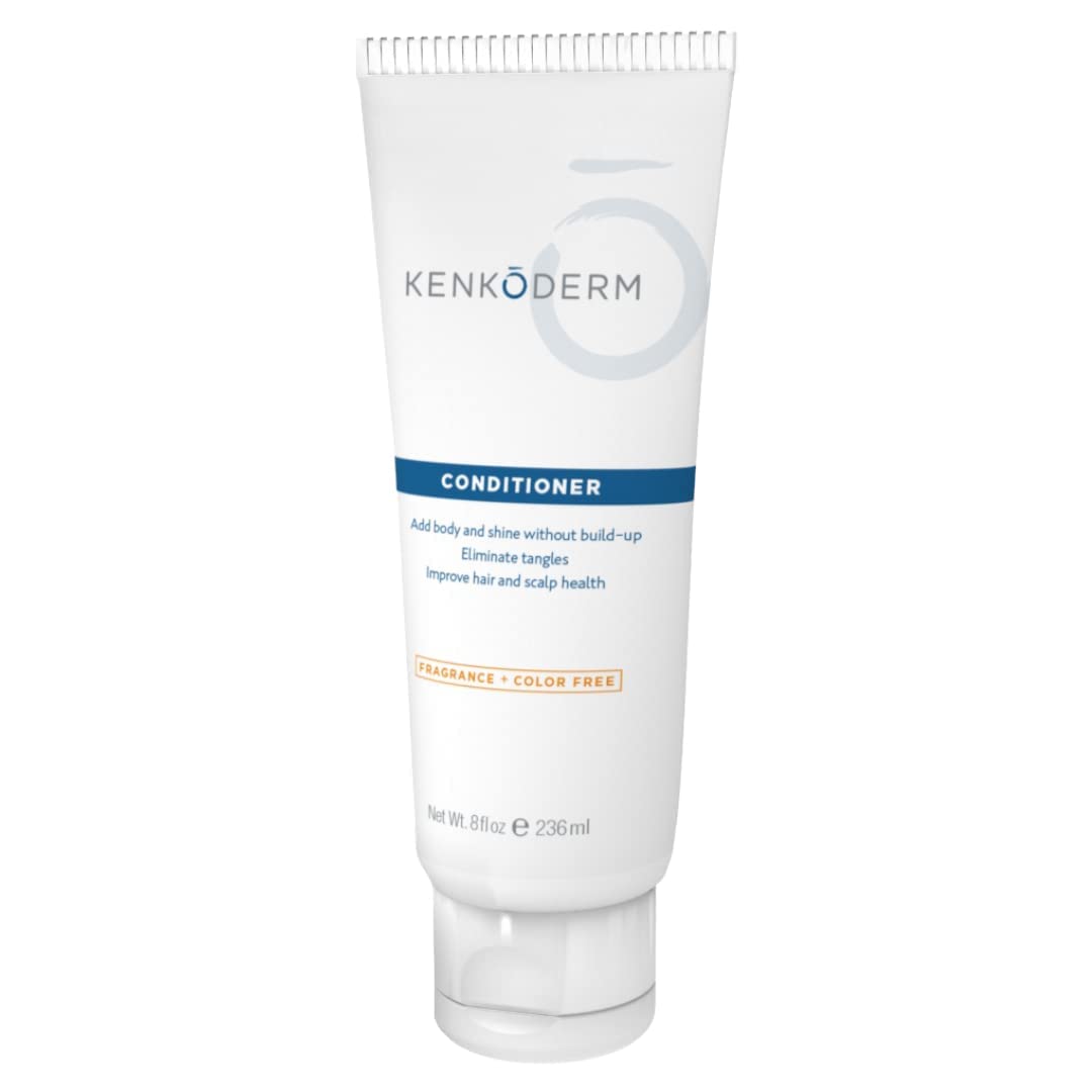 Kenkoderm Psoriasis Conditioner for Sensitive Hair & Skin with 3 Percent Salicylic Acid, Anti-Dandruff Deep Moisturizer for Itch