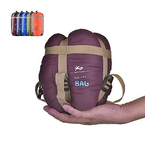 Warm Weather Sleeping Bag - Portable Waterproof Compact Lightweight, Packable for Kids, Teens Adults Camping Backpacking H...