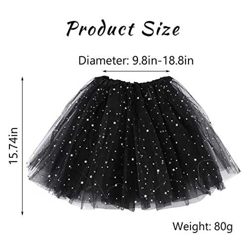 DRESBE Light Up Tutu Skirt Glow Party Tutus Christmas Xmas New Year's Eve Neon LED Tulle Tutu for Women