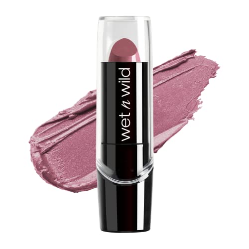 wet n wild Silk Finish Lipstick, Hydrating Rich Buildable Lip Color, Formulated with Vitamins A,E, & Macadamia for Ultimat...