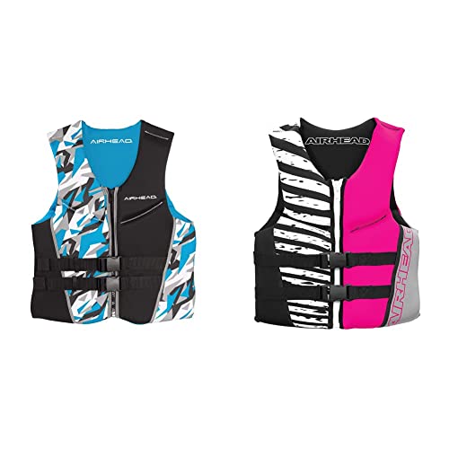 Airhead Men's & Youth USCG Approved Neolite Life Jackets for Water Sports