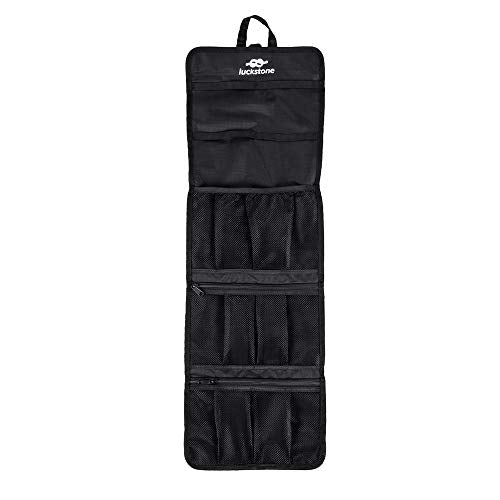 Mollytek Rock Climbing Gear Storage Bag Foldable Waterproof Roll Up D-Ring Climbing Quickdraw Hanging Tool Equipment Gear ...