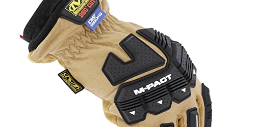 Mechanix Wear: DuraHide Insulated M-Pact Leather Driver F8-360 - Insulated with PrimaLoft Gold, All Around A9 Cut Resistan...