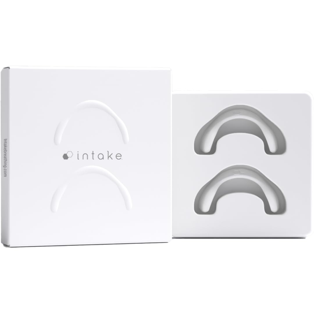 Intake Breathing Extra Intake Bands (Pack of 2), Medium-Large (M2), Matte White. (Tabs NOT Included)