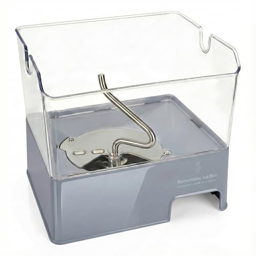 ColleRain W11129522 Refrigerator Ice Bin Compatible with KitchenAid Ice Bucket Replacement, W10564750 Ice Bucket Assembly ...