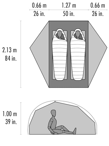 MSR Freelite 2-Person Ultralight Backpacking Tent