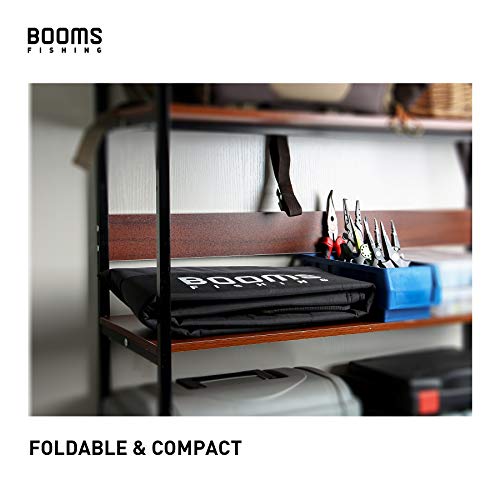 Booms Fishing PB1 Fishing Rod Case, Portable Folding Fishing Pole Case, Fishing Spinning Rod Bag, Store Up to 2 Fishing Po...