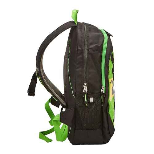 LEGO NINJAGO Future Kids School Backpack Bookbag, for Travel, On-the-Go, Back to School, Boys and Girls, with Adjustable Padded Straps, Lloyd Green