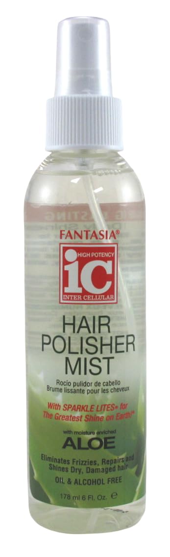 Fantasia Ic Hair Polisher Mist 6 Ounce Pump (177ml) (2 Pack)