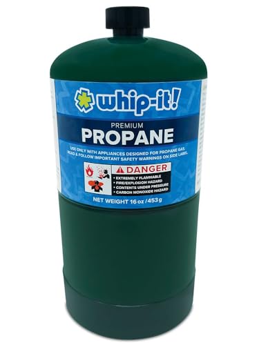 Whip It Propane 12 pack premium camping outdoor campfire torch stove lantern fuel