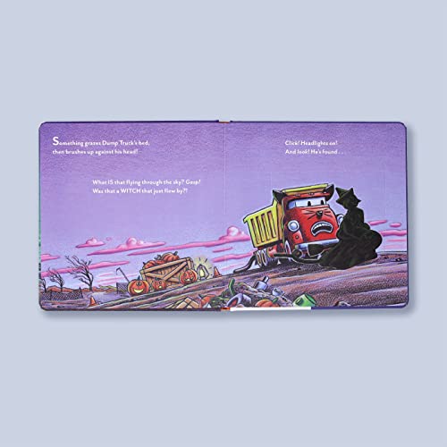 Construction Site Gets a Fright!: A Halloween Lift-the-Flap Book (Goodnight Construction Site)