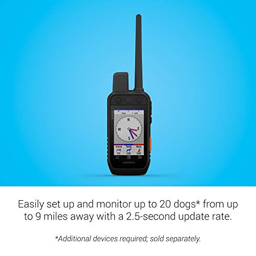 Garmin Alpha 200i Dog Tracking Handheld, Utilizes inReach Technology, Sunlight-readable 3.6" Touchscreen (010-02230-50)