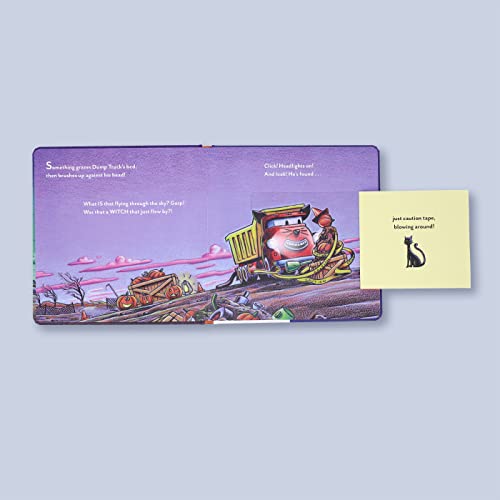 Construction Site Gets a Fright!: A Halloween Lift-the-Flap Book (Goodnight Construction Site)