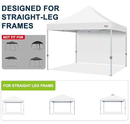MASTERCANOPY 12x12ft Canopy SunWall Instant Canopy SideWall for Pop Up Canopy Tent Gazebos, UV Protection Sidewall Only, S...