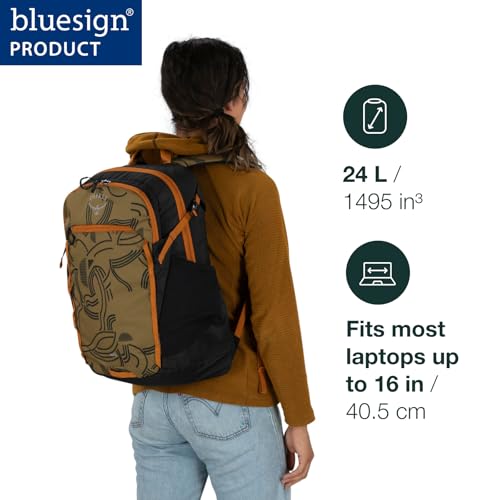 Osprey Axis Laptop Backpack – Sleek Everyday Pack with Laptop Sleeve, Water Bottle Pockets & Compression Straps