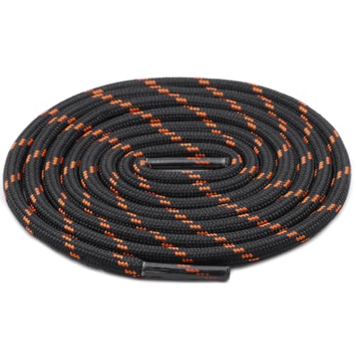 Thick Round Climbing Shoe Laces: Hiking Shoelaces Work Boot Laces 1 Pair