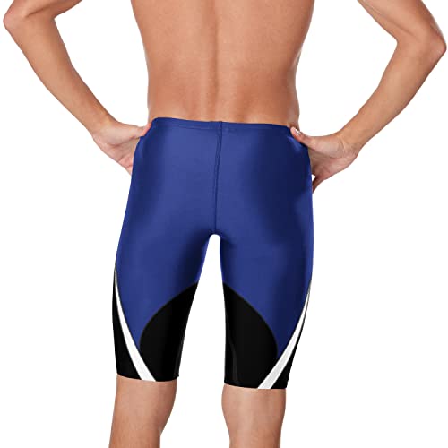 Speedo Men's Standard Swimsuit Jammer Endurance+ Splice Team Colors
