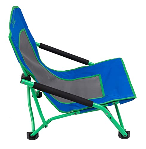 ALPS Mountaineering Rendezvous Low Camping Chairs for Adults with Arms, Cool Mesh Center, Powder Coated Steel Frame, Compa...