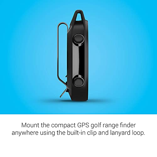 Garmin Approach G12 (Renewed), Clip-on Golf GPS Rangefinder, 42k+ Preloaded Courses, 010-02555-00