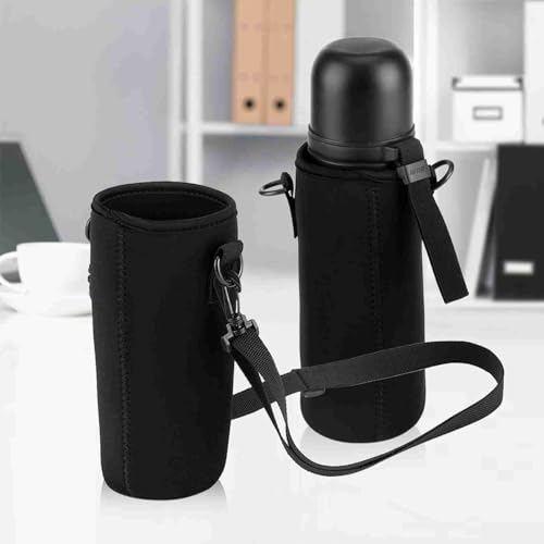 Neoprene Water Bottle Carrying Bag, Adjustable Strap, Outdoor Activities Hiking Camping Fishing Picnic Travel, Different (...