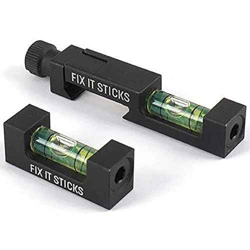 Fix It Sticks Set of Bubble Levels/Scope Jack - Scope Leveling Tools