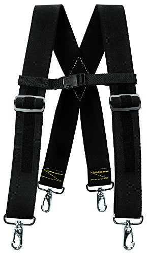 Weaver Leather Arborist Elastic Suspenders , Black