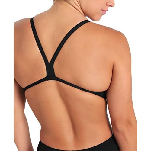 ARENA Women's Team MaxLife Swimsuit Solid Challenge Back Sports One Piece Competition Training Bathing Suit Athletic Swimwear