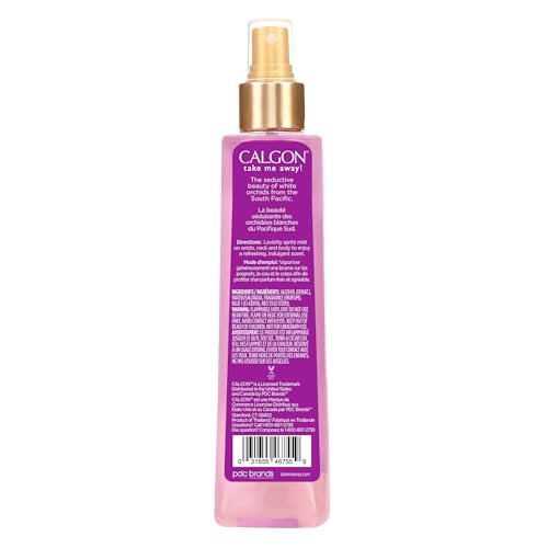 Calgon Fragrance Body Mist, Tahitian Orchid, 8 fl oz