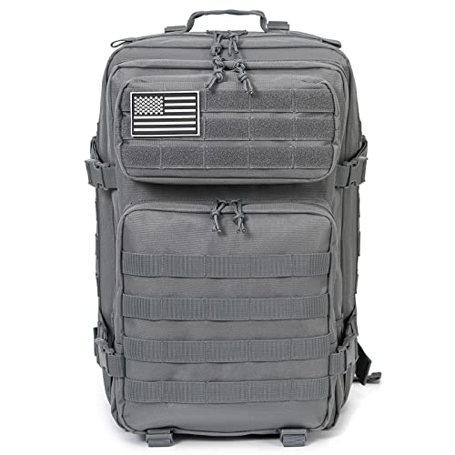 QT&QY 45L Tactical backpack & Tactical Toiletry Bag