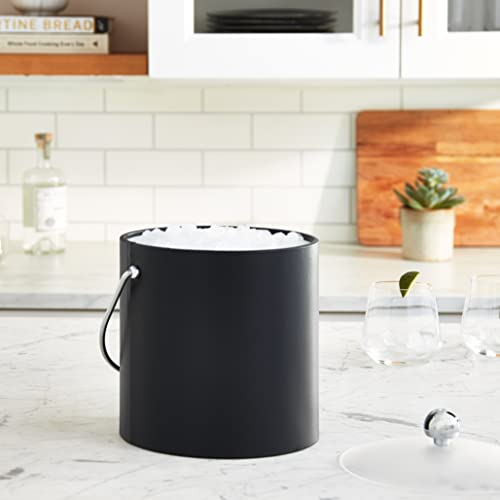 Kraftware Bartenders Choice Fun Colors Collection Ice Bucket - 3-Quart, Double Wall Construction, Keeps Ice Perfectly Chil...