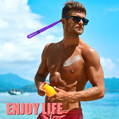 VITASHYNX 8 Pcs Floating Glasses Strap, Sunglasses Floating Strap, Buoyant Glasses Retainer For Boating Kayaking Fishing P...