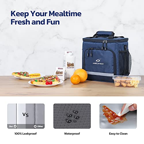 Maelstrom Lunch Box for Men,Insulated Lunch Bag Women/Men,Leakproof Lunch Cooler Bag, Lunch Tote Bag