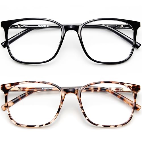 Gaoye Ultralight Blue Light Glasses for Women - Computer Protection Glasses for All Day Comfort - Anti UV Glare & Eyestrain