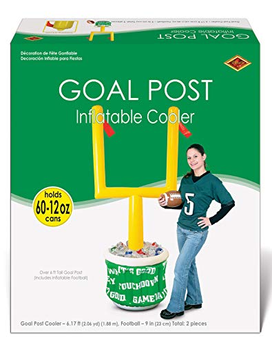 Beistle Inflatable Goal Post Cooler with Football