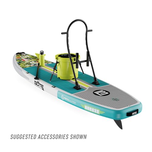 BOTE 11' FT 6" Breeze Aero Inflatable Stand Up Paddle Board, MAGNEPod Compatible Blow Up iSUP Great for Adults Kids Family...
