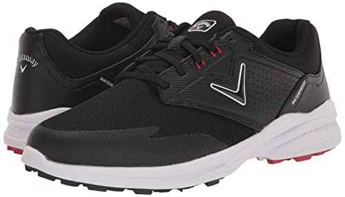 Callaway Mens Solana SL V2, Black/Red, 10 US