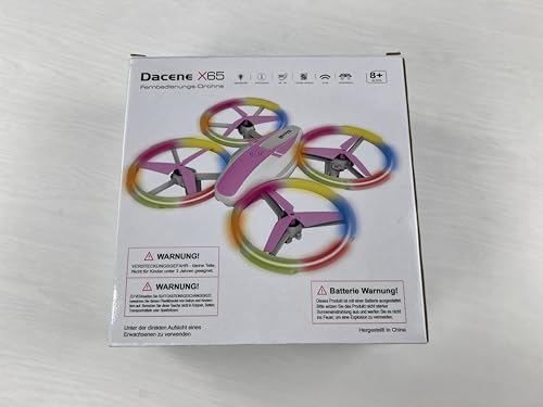 Mini Drone for Kids and Beginners with Fancy LED & Altitude Hold,Birthday Gift for Boys Girls,RC Drone with Propeller Protection,360°Flips,3 Speed Mode,Indoor Outdoor Mini Quadcopter Toy