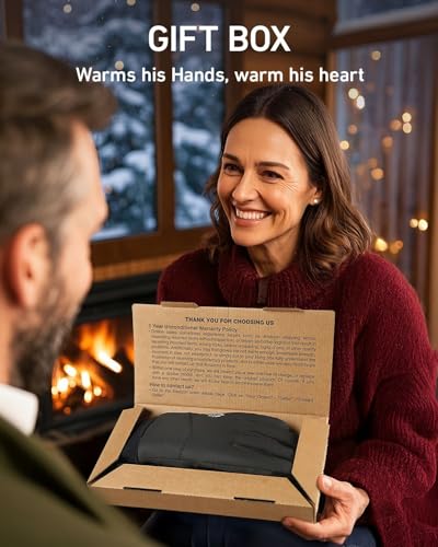 RIGWARL Winter Gloves Waterproof for Cold Weather, Warm Snow Gloves Men Women, Skiing Glove with Touchscreen Fingers for H...