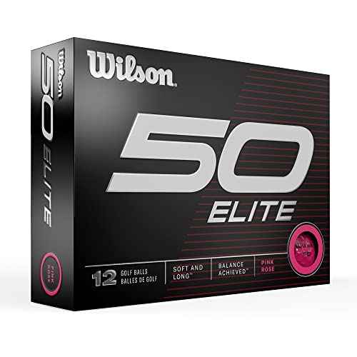 WILSON Fifty Elite Golf Balls - 12 Pack