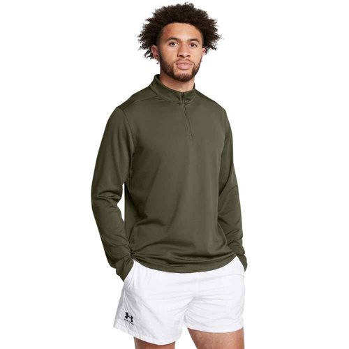 Under Armour Men's Tall Size Motion 1/4 Zip, Marine OD Green/Marine OD Green
