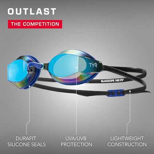TYR Blackops Swimming Goggles
