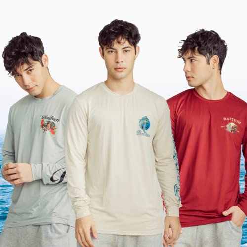 Fishing Shirts for Men, Mens Fishing Shirts Long Sleeve, UPF 50 Quick Dry, Rash Gaurd, Fishing Clothes for Men, Fishing Gear
