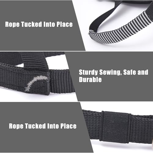RESQT Foot Ascender, Riser Rock Climbing Mountaineering Tree Arborist, Equipment Climbing Device for 8-13mm Rope