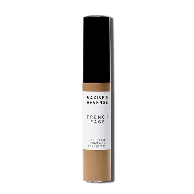 Maxine's Revenge FRENCH FACE CONCEALER | Hydrating & Blurring for Eyes + Face (Medium Deep Sand)