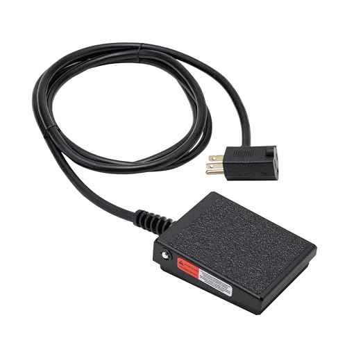 LEM Products Meat Grinder Foot Switch, Black