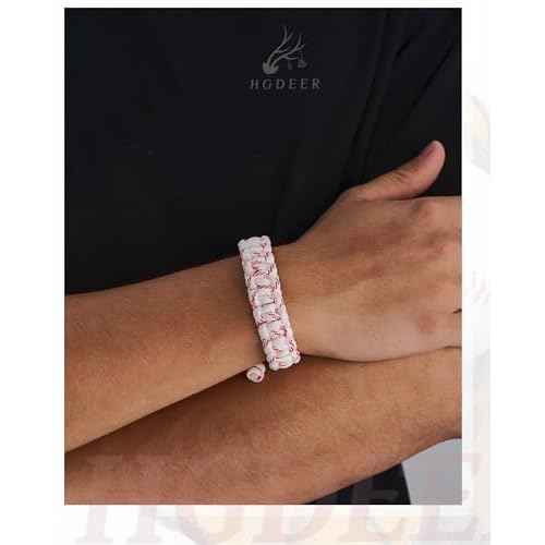 HGDEER Baseball Bracelet, Adjustable Braided, Baseball Basketball Gifts for Teens, Teams, Son, Grandson Brother