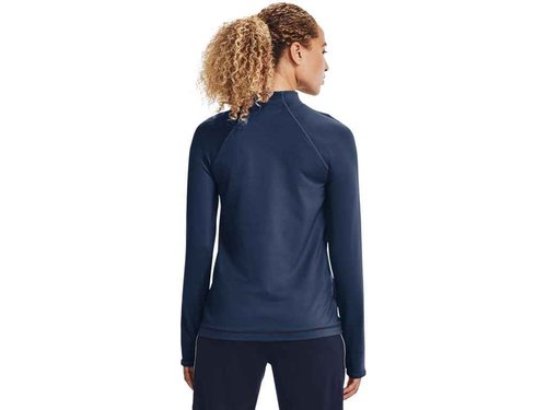 Under Armour Men's Standard Full Zip, Midnight Navy/White