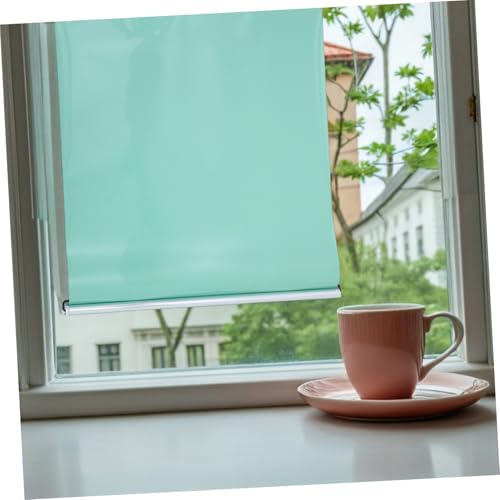 POPETPOP Suction Cup Sun Shades Light Blocking Roller Blinds for Home Office Easy Install No Drill Efficient Heat Insulation Sunshade for Daytime Sleeping